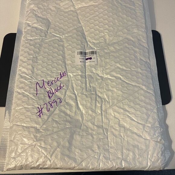 Mercedes Benz Logo 3D license plate in Black Stainless Steel NWT - Picture 4 of 4